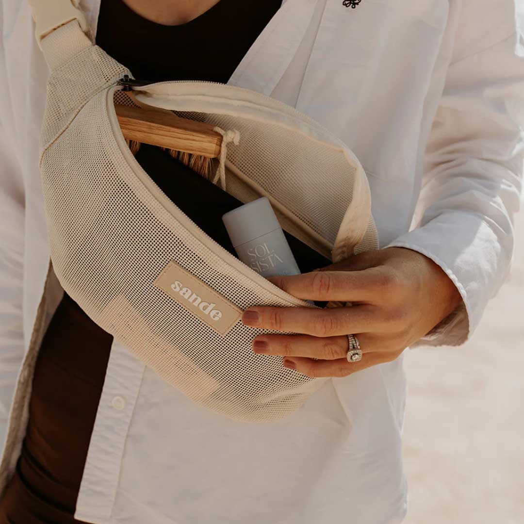 Essentials Crossbody Bag | Sand