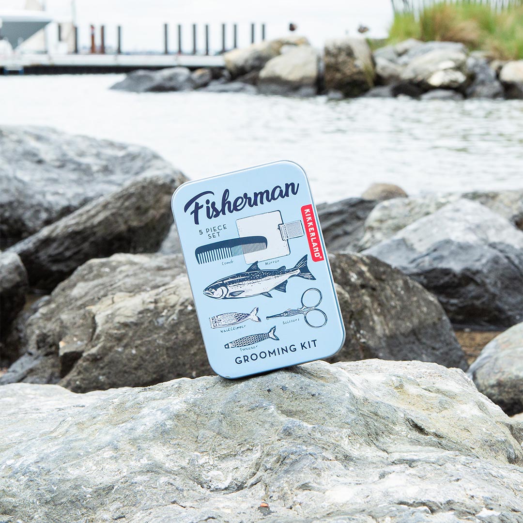 Fisherman Grooming Kit | Silver