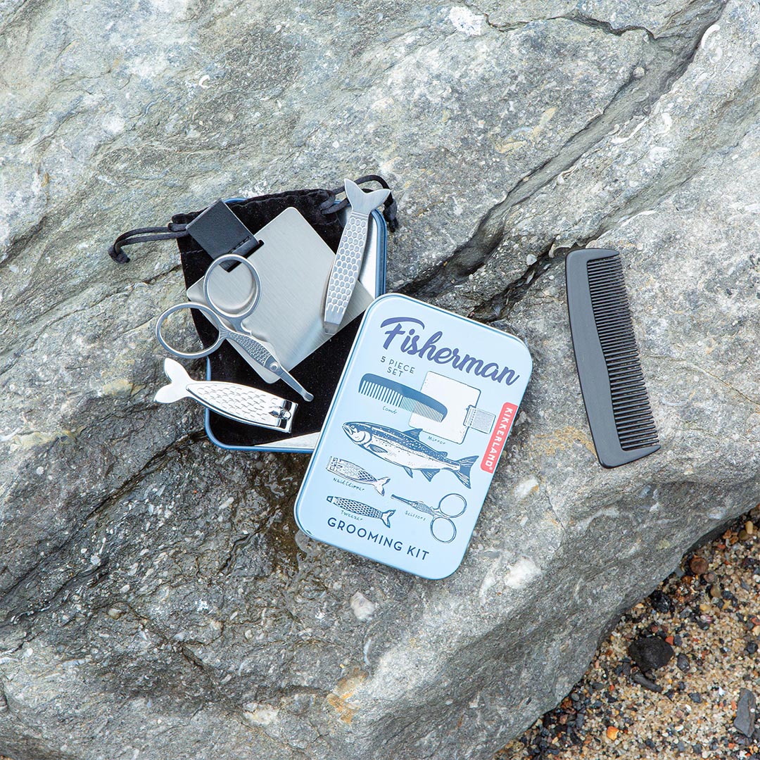 Fisherman Grooming Kit | Silver