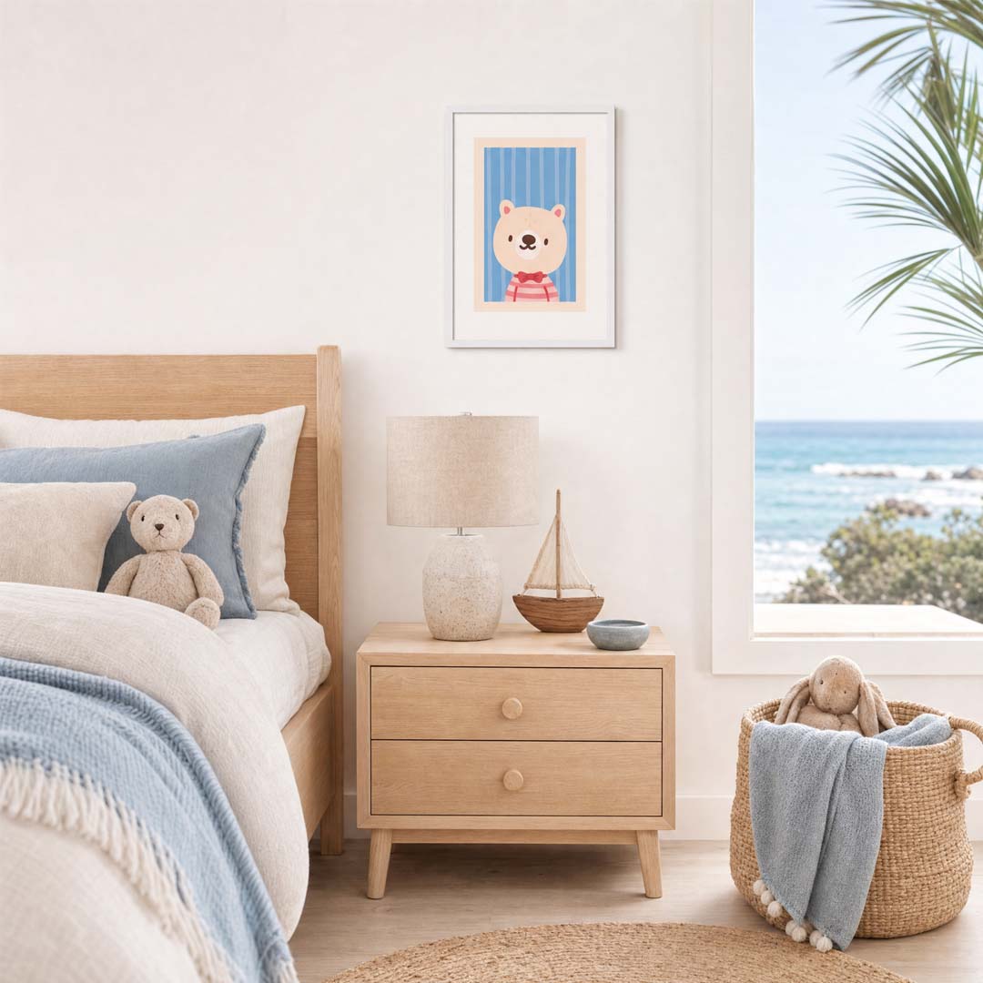 Little Gentleman | Premium Wooden Framed Poster