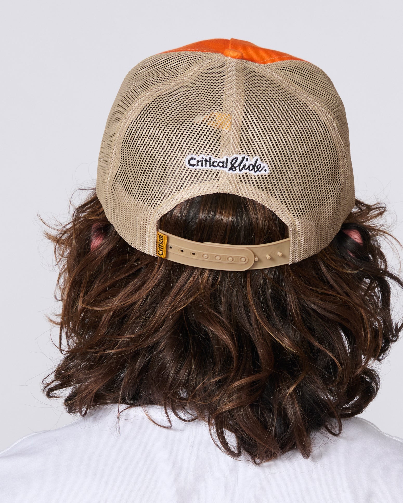 TCSS Club Trucker Cap in Orange