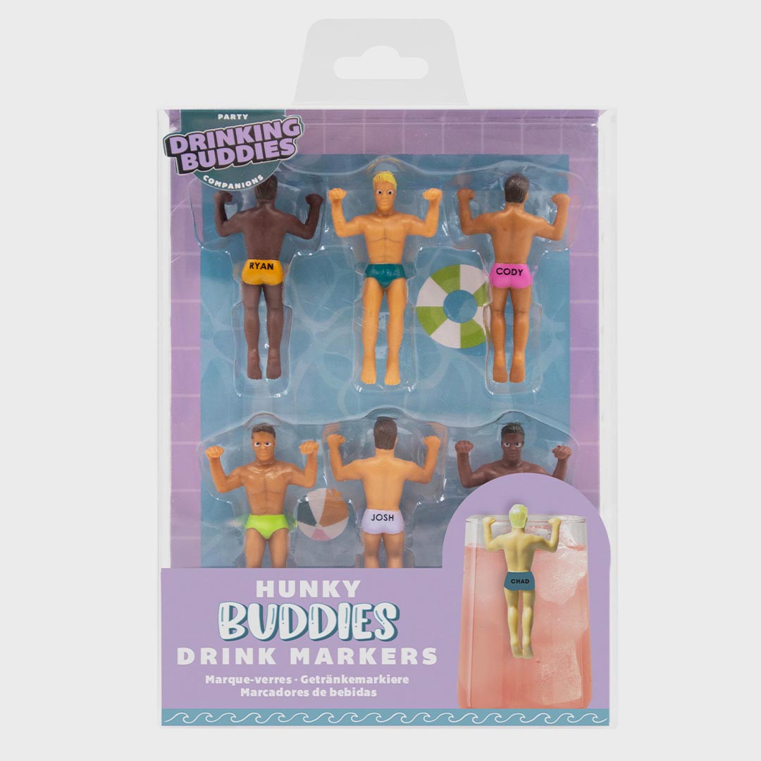Hunky Buddies | Drink Markers