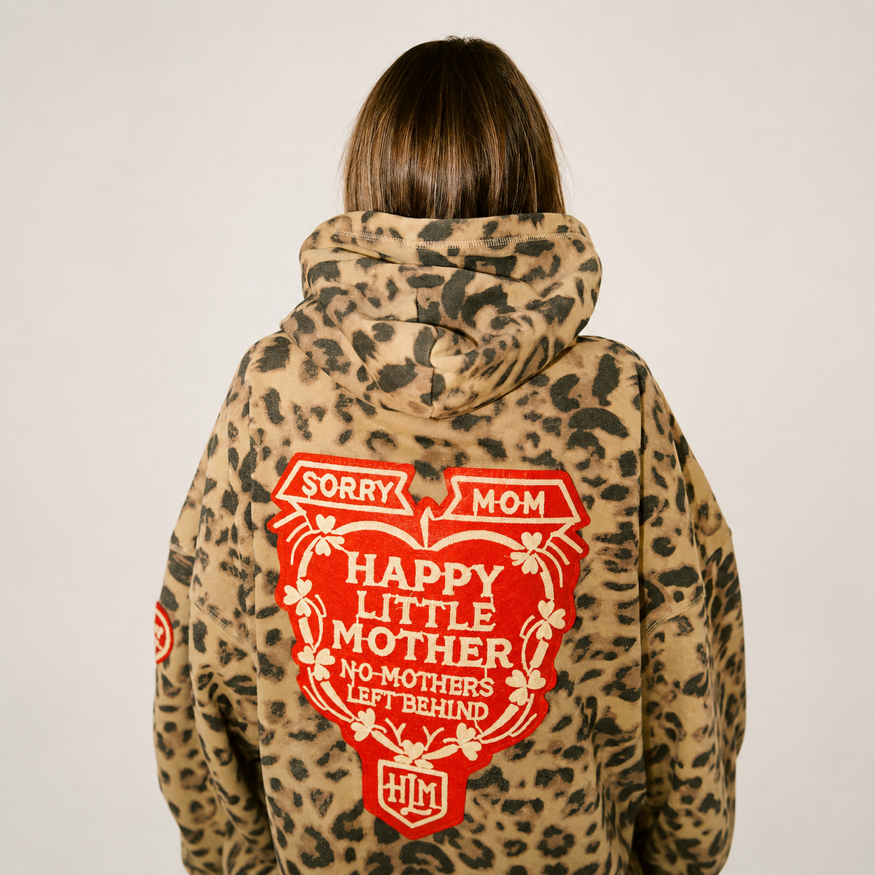 Sorry Mom Hoodie | Leopard