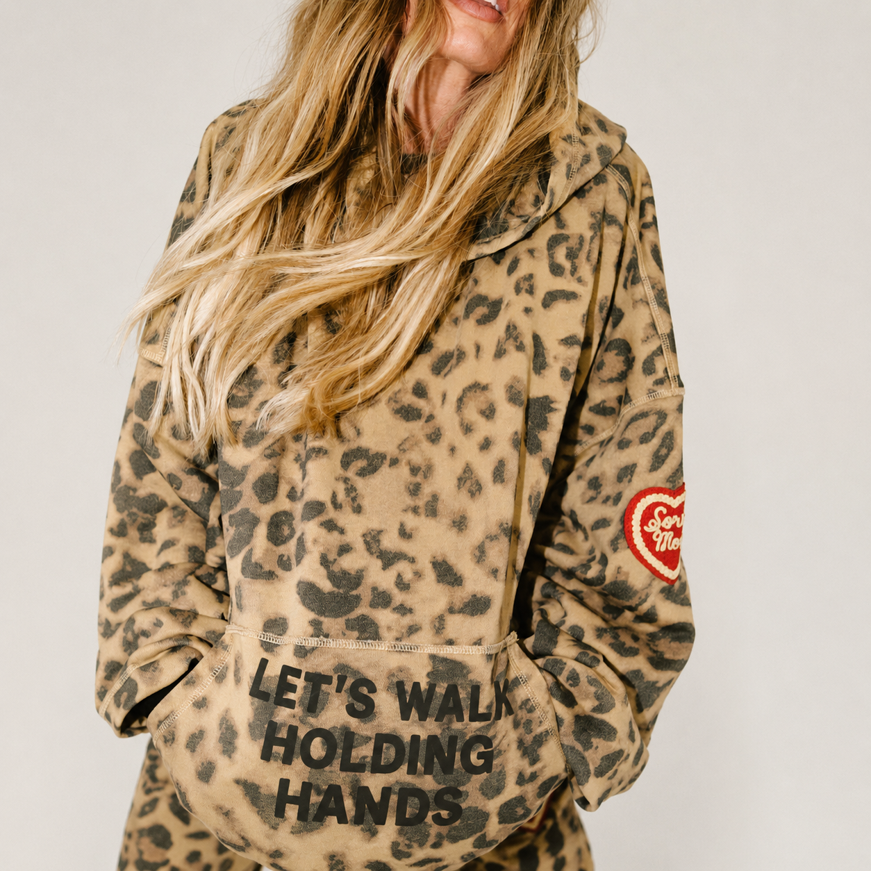 Sorry Mom Hoodie | Leopard