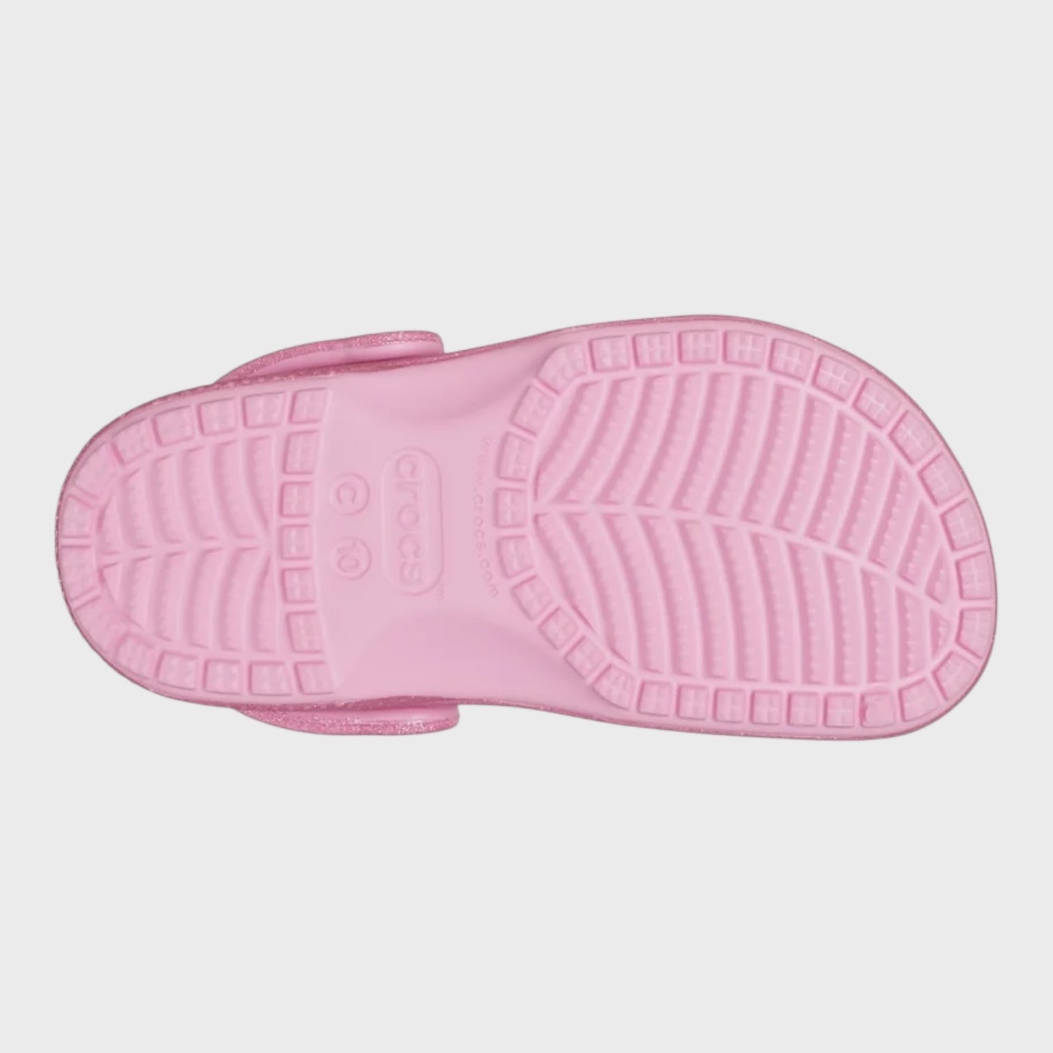 Toddler Classic Clog | Pink Tweed Glitter