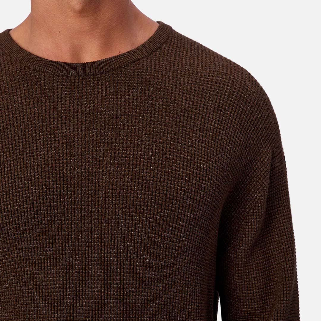 The Philly Waffle Knit | Hazlenut