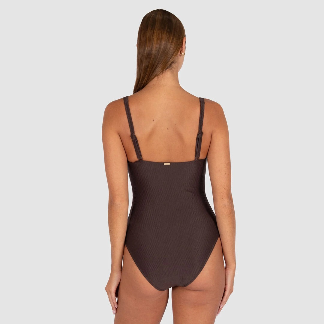 Rococco Square One Piece | Cocoa