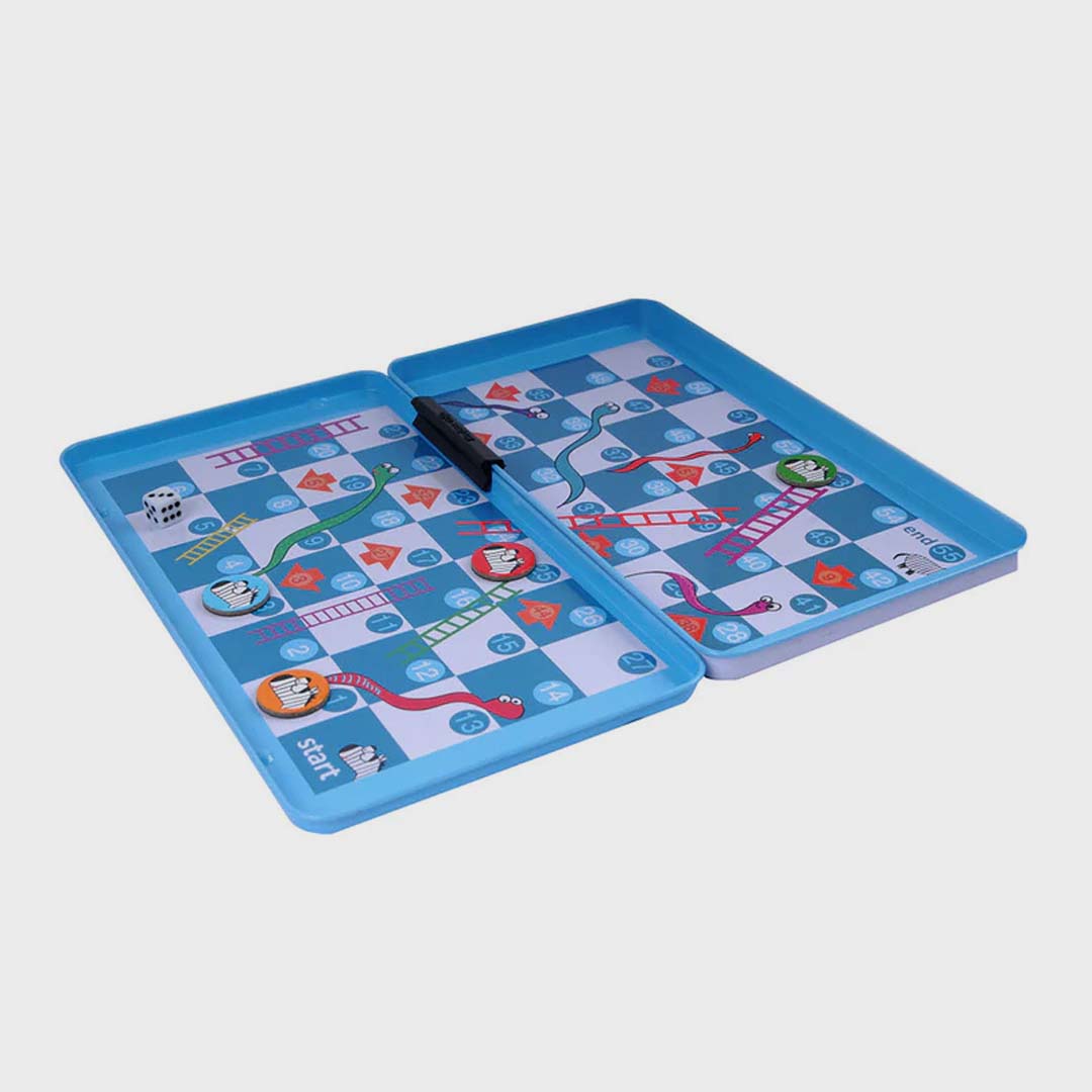 Magnetic Snakes & Ladders Blue