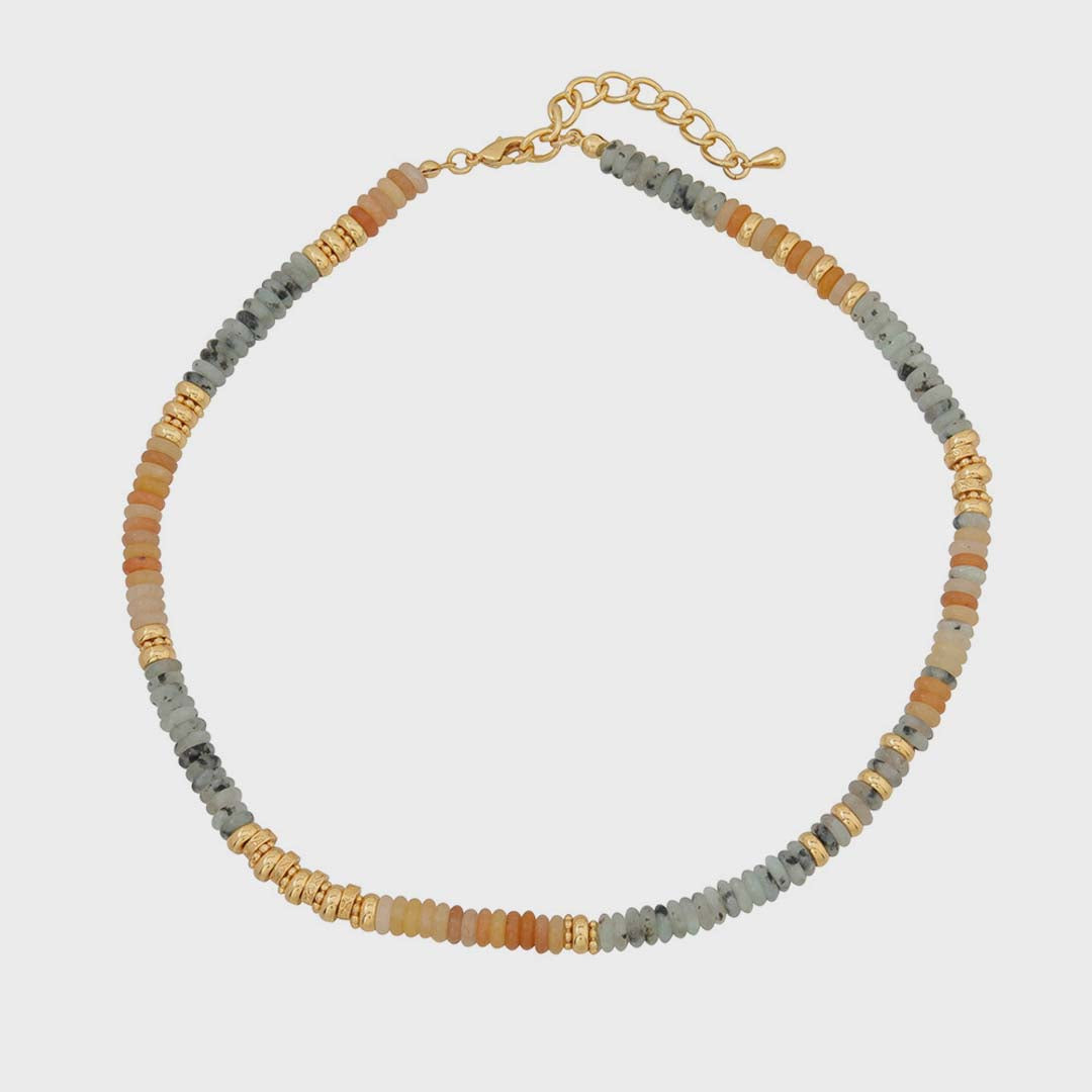 Amber Tide Necklace | Dusk