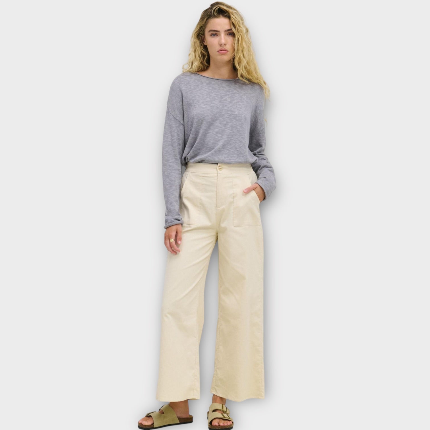 CORD PANTS | CREAM