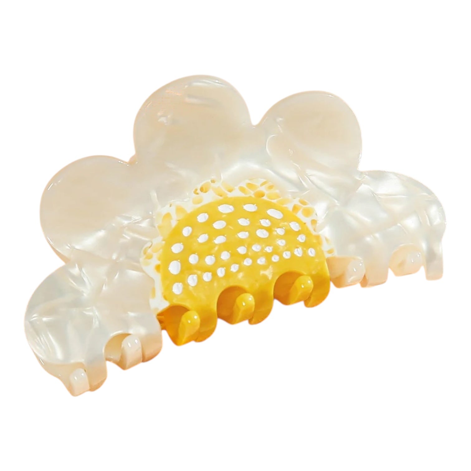 Daisy Flower Claw Hair Clip