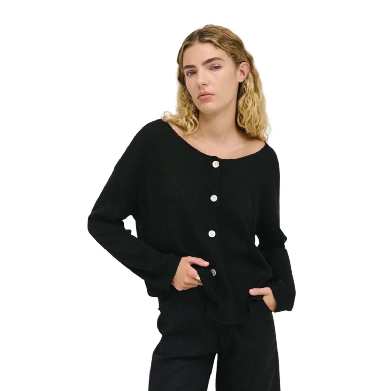 CHLOE CARDIGAN | BLACK