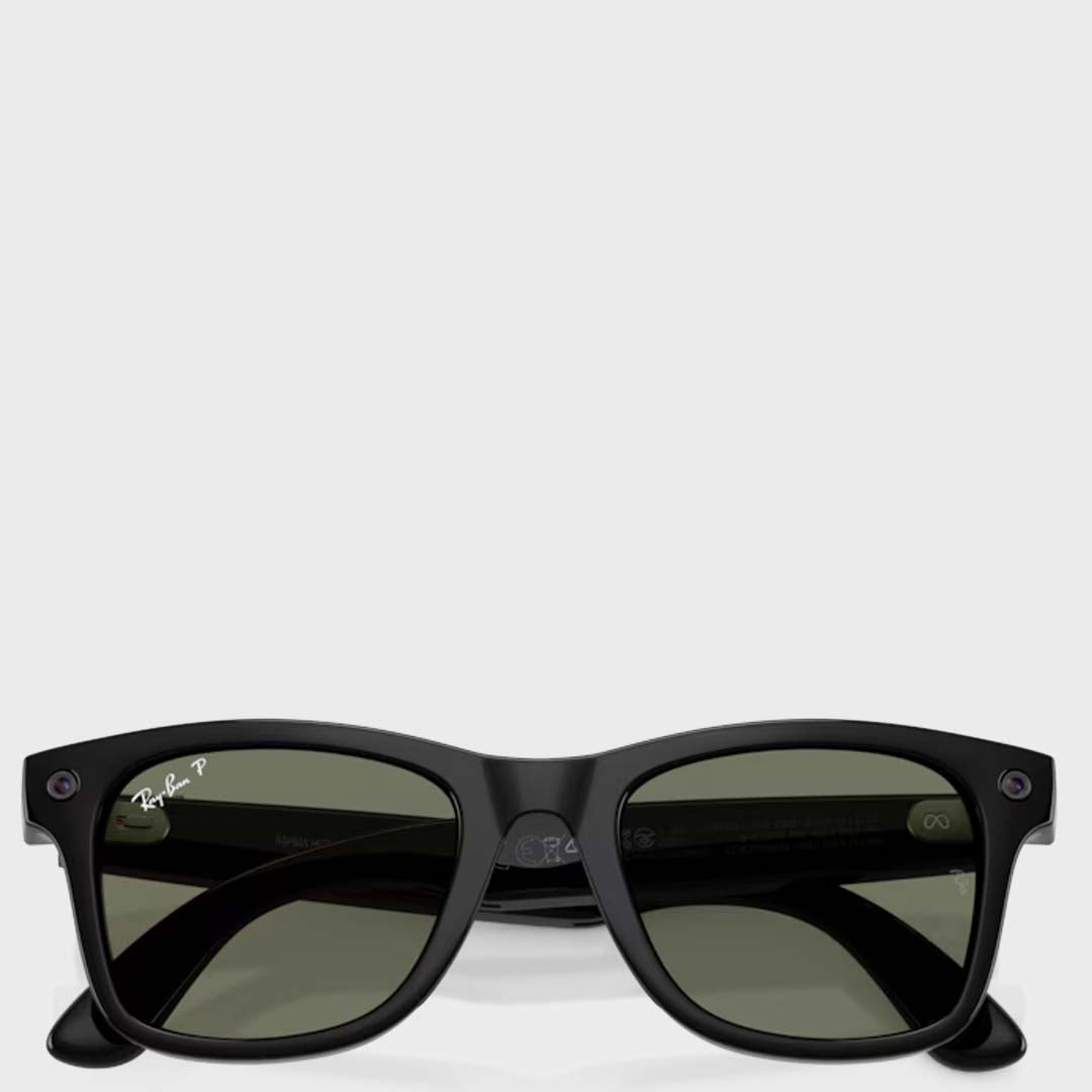 Ray-Ban Meta Wayfarer (Gen 3) | Shiny Black Polarised 53 mm