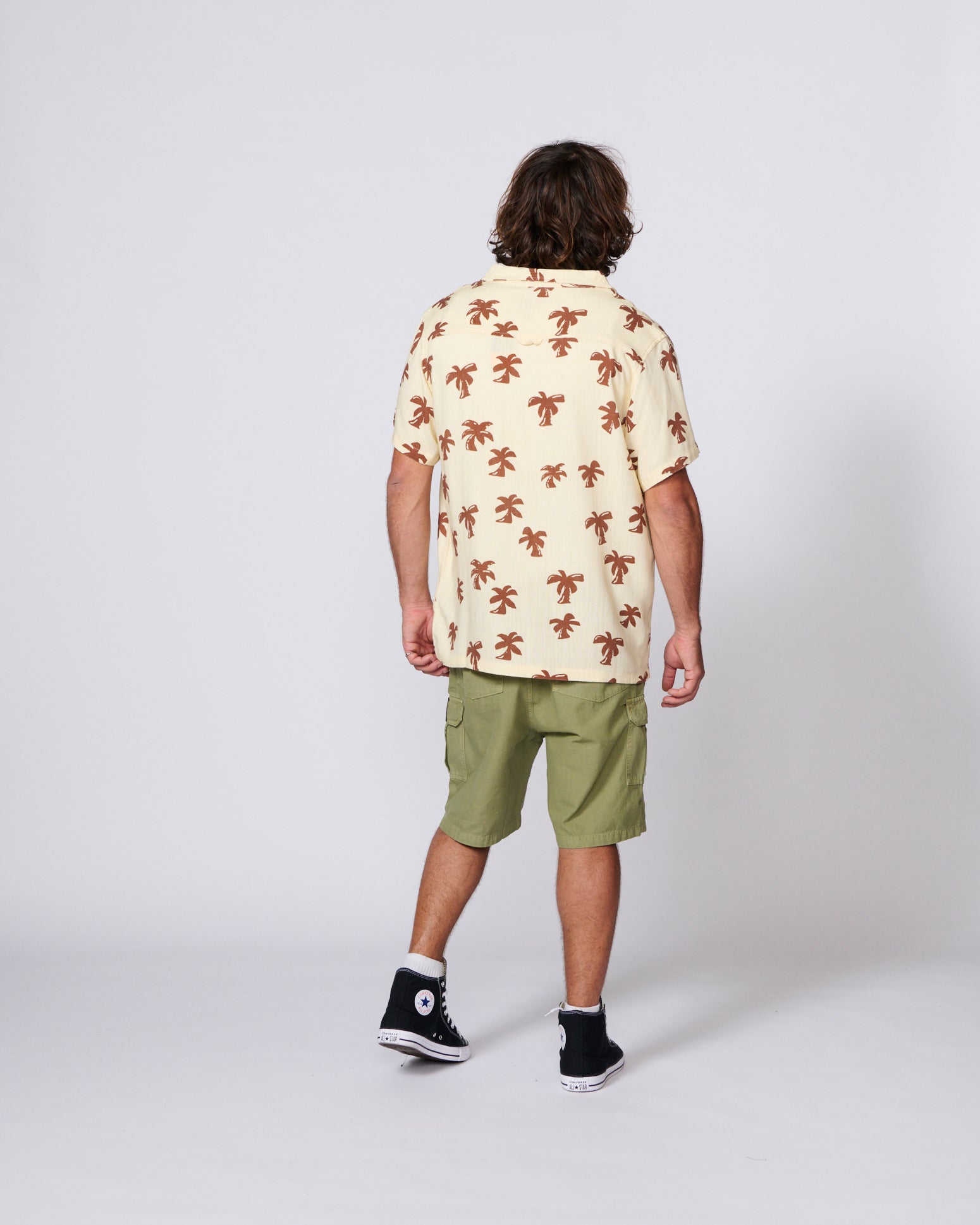 TCSS Palms SS Shirt in Ecru