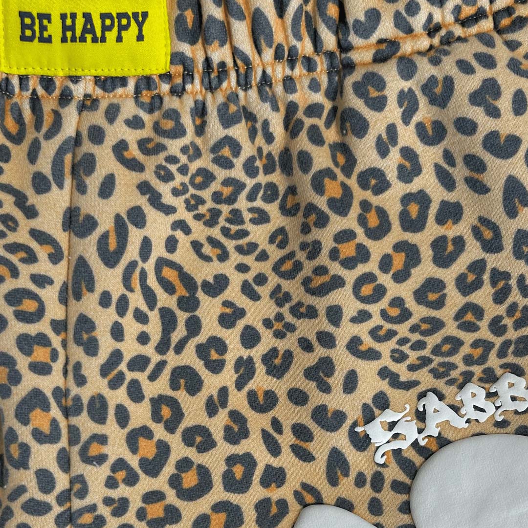 The Happy Hibiscus Shorts | Leopard