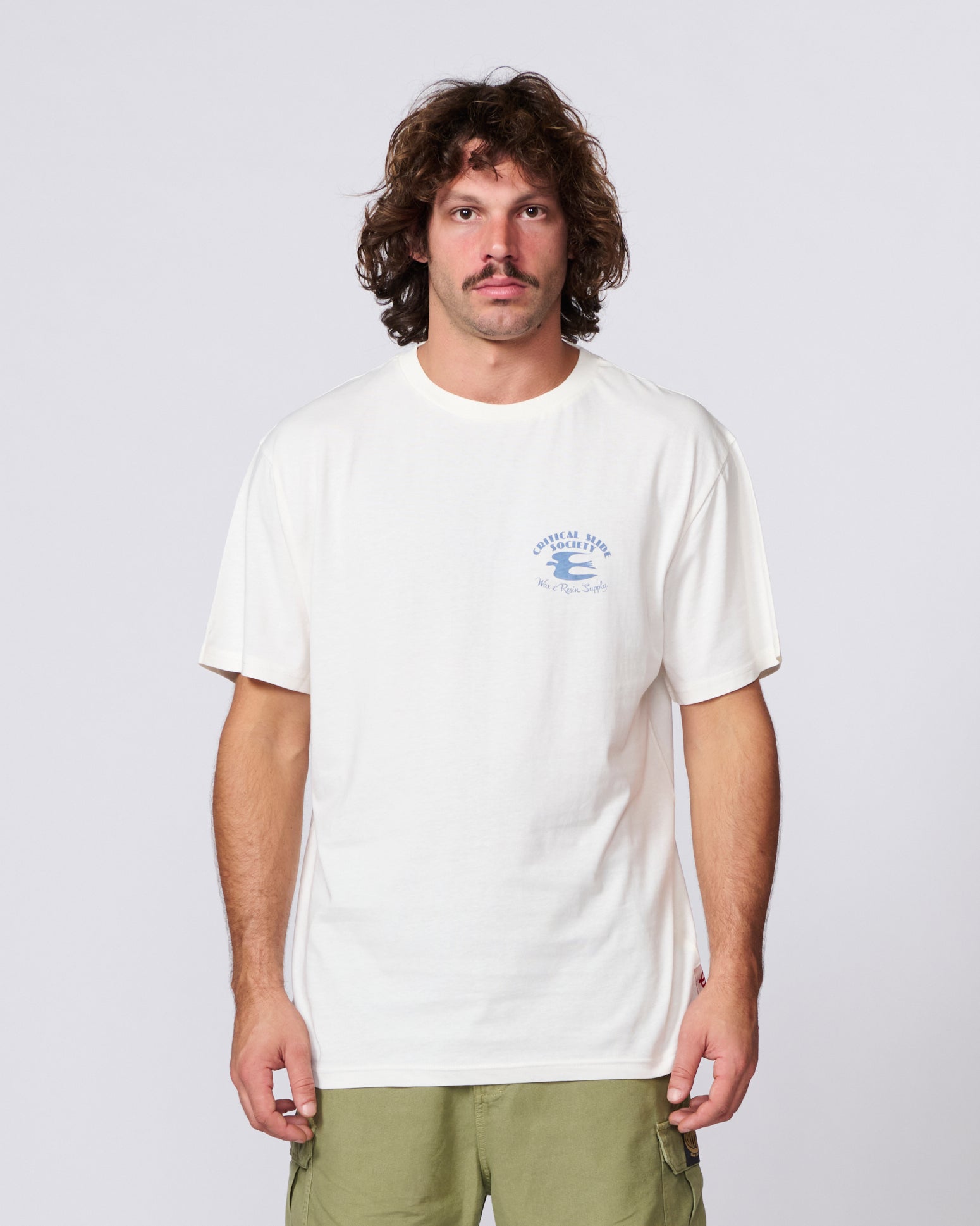 TCSS Little Wing Tee in Vintage White