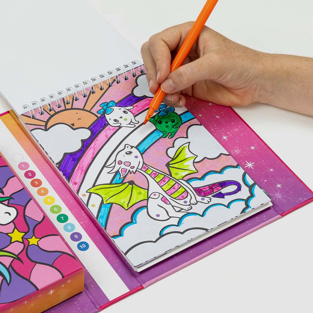Colour by Numbers | Unicorn Dreaming