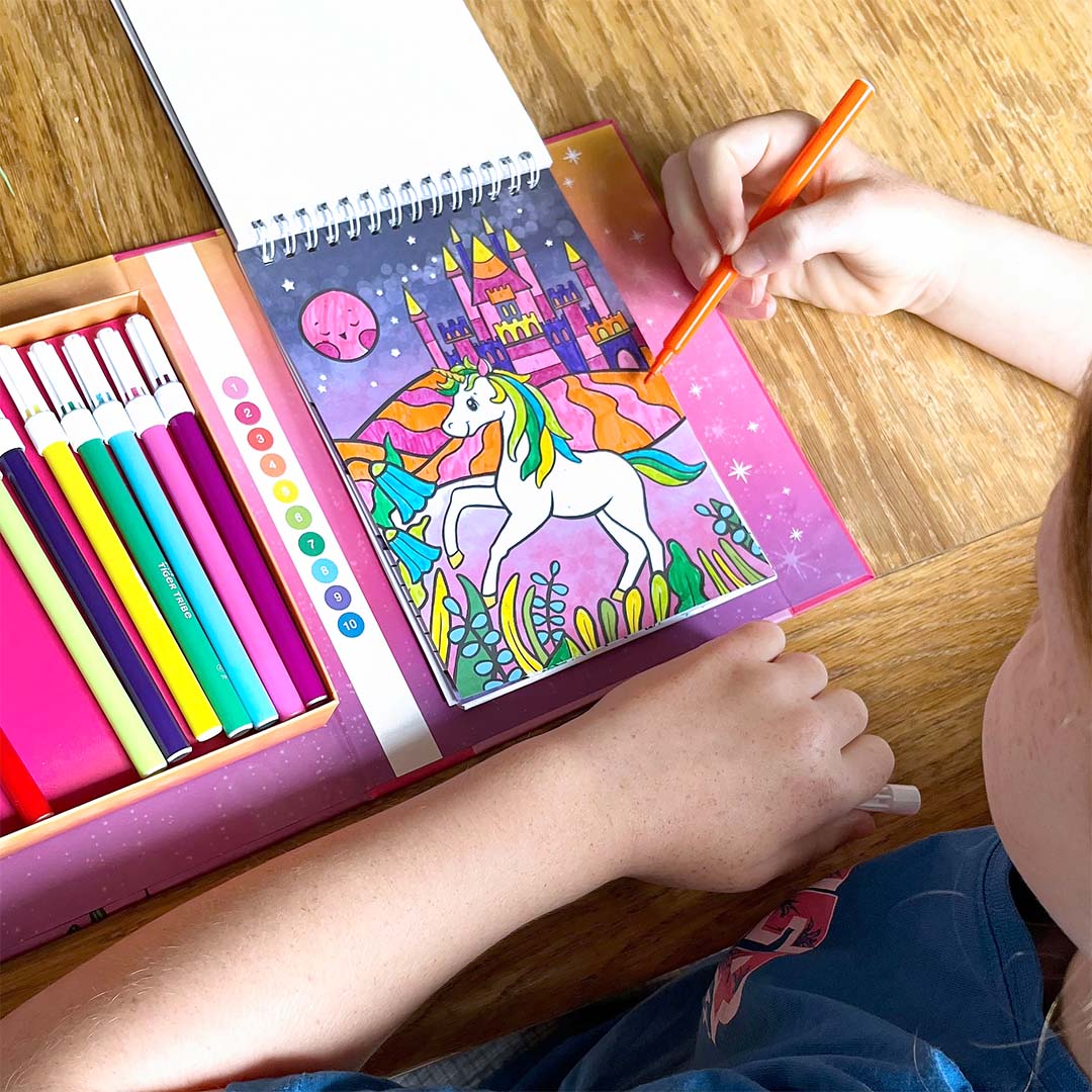 Colour by Numbers | Unicorn Dreaming