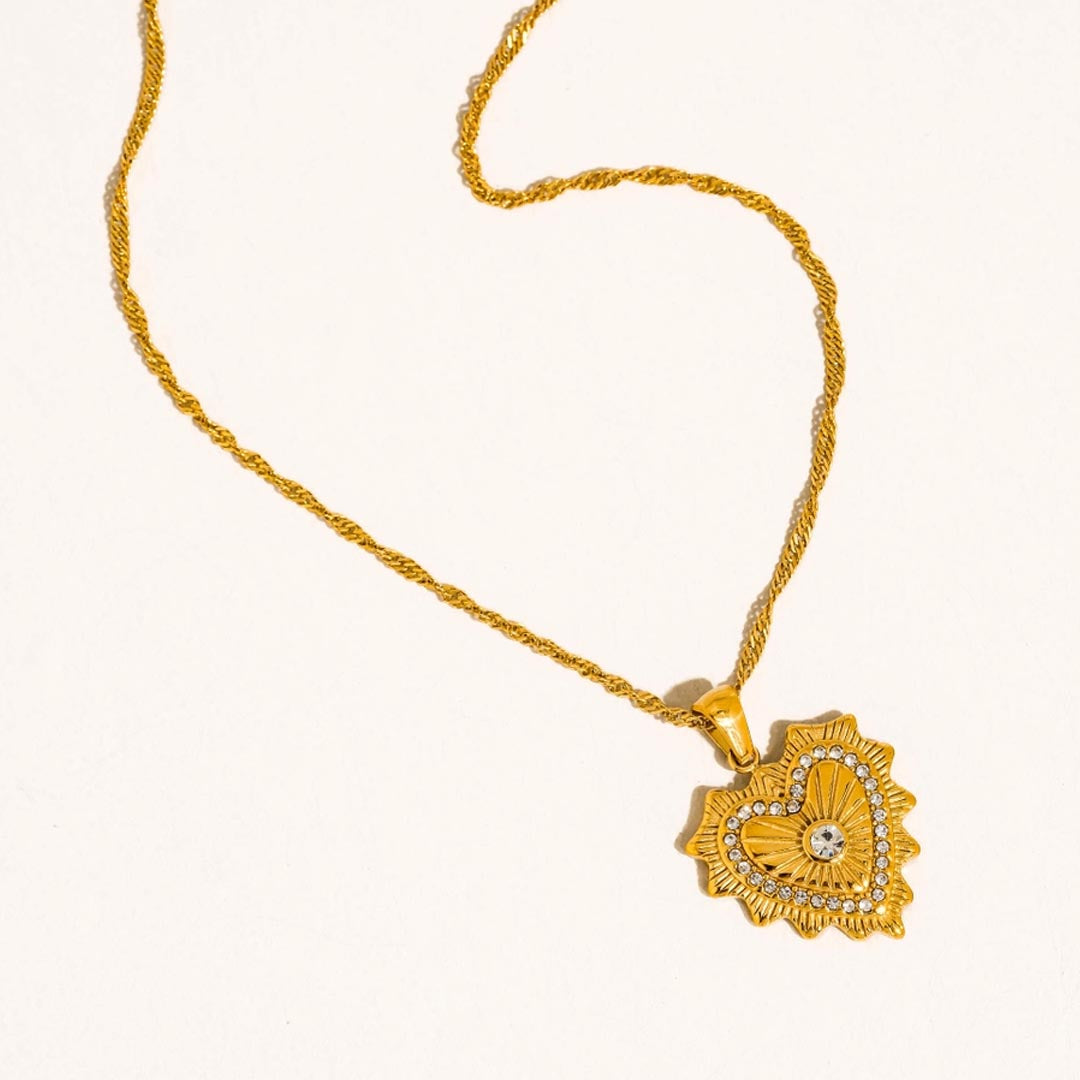 Valea Pendant Necklace | 18K Gold