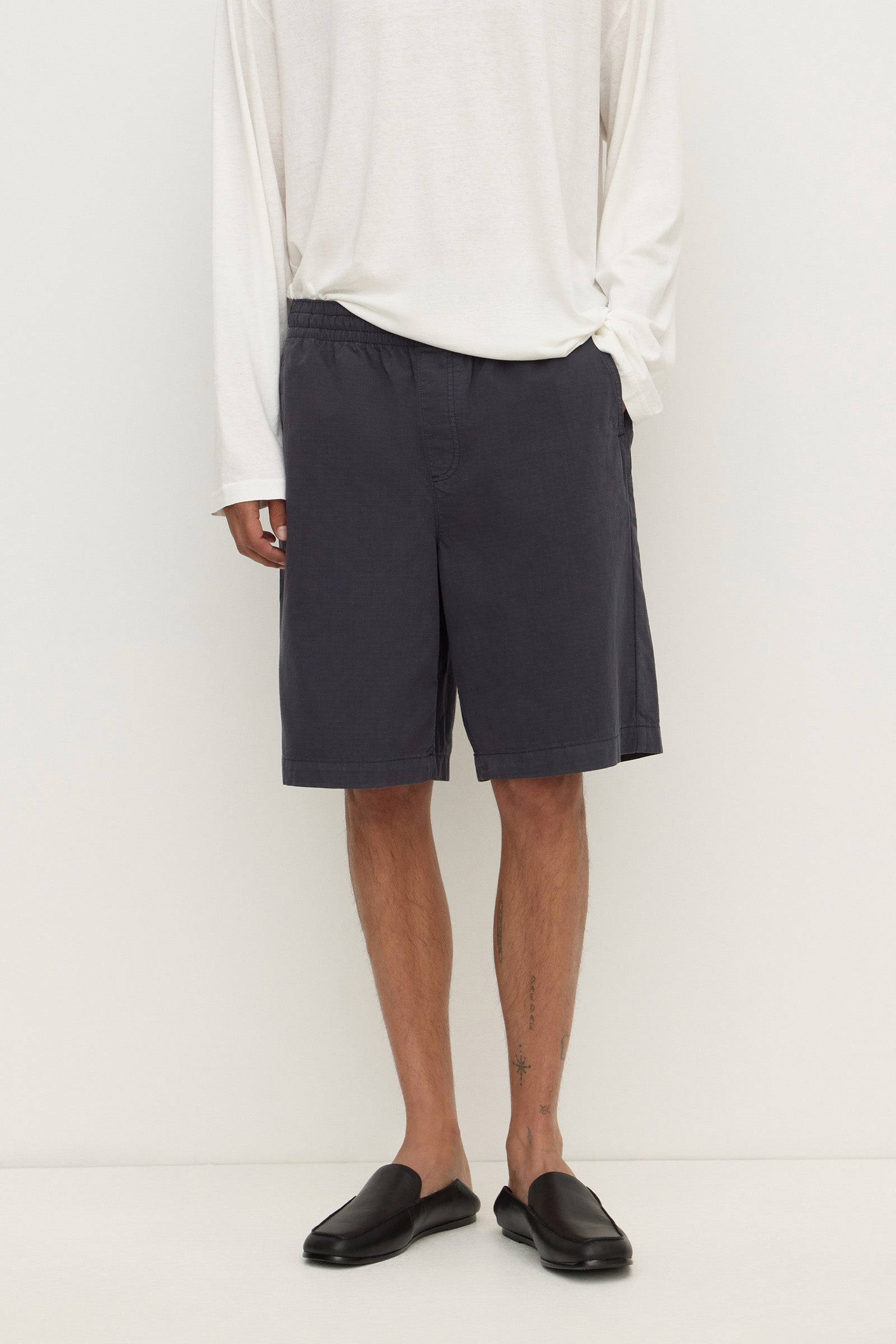 Assembly Label Wallace Ripstop Short in Washed Navy