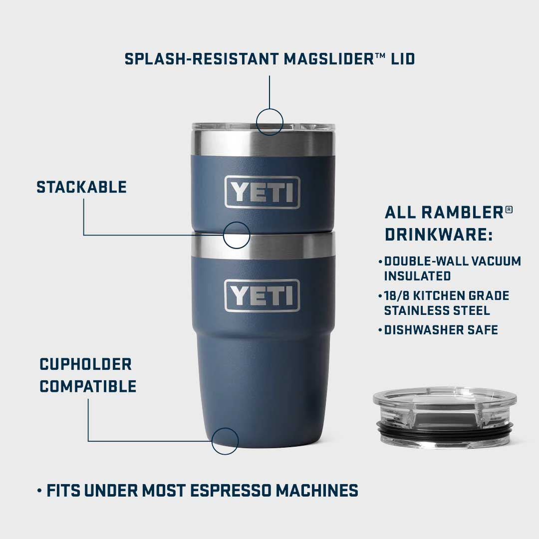 Rambler 8oz (236 ml) Stackable | Black