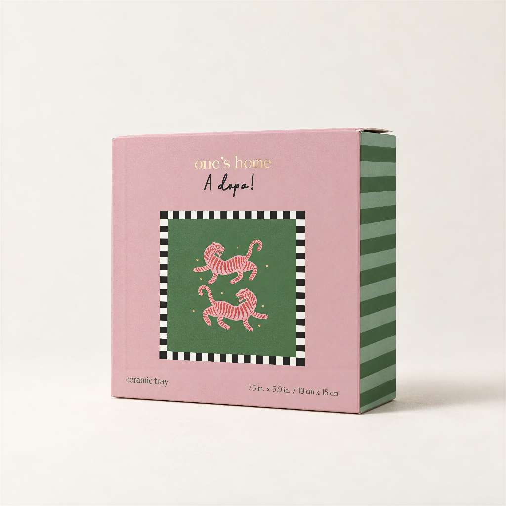 A Dopo Ceramic Tray | Tiger