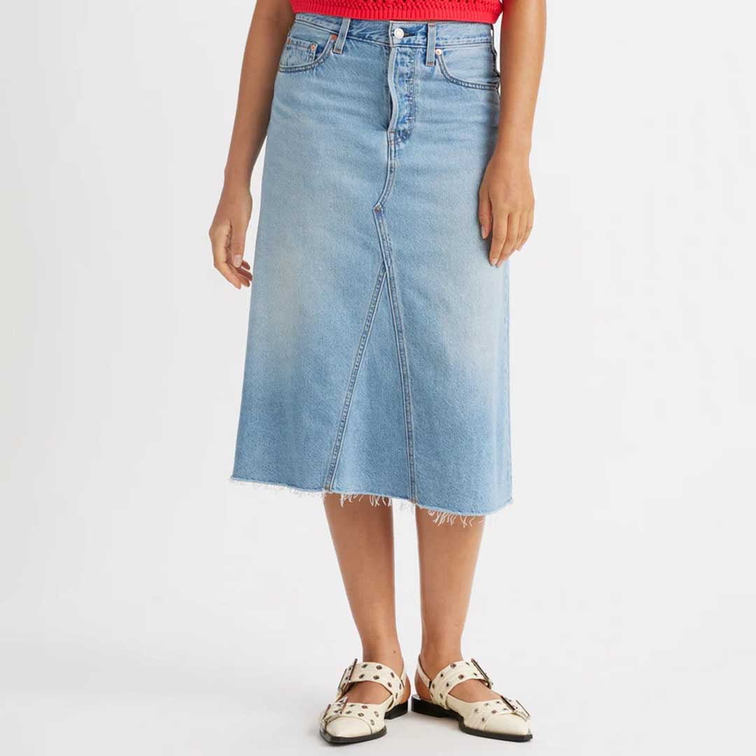 A-Line Deconstructed Skirt | Secret Secret