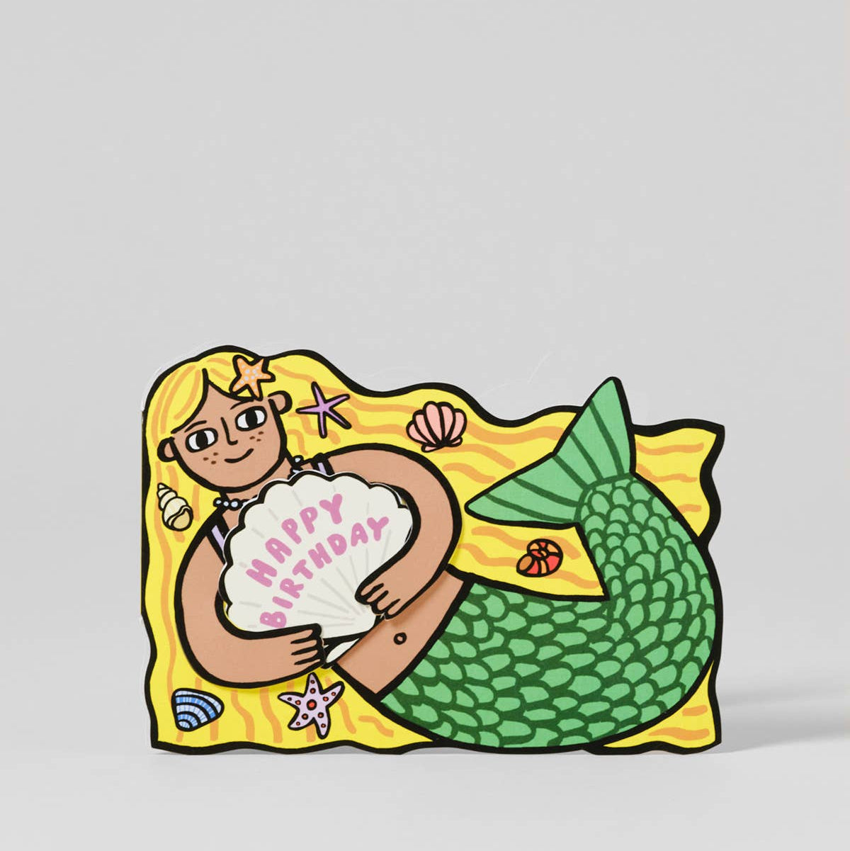 Birthday Card | Mermaid With Mini