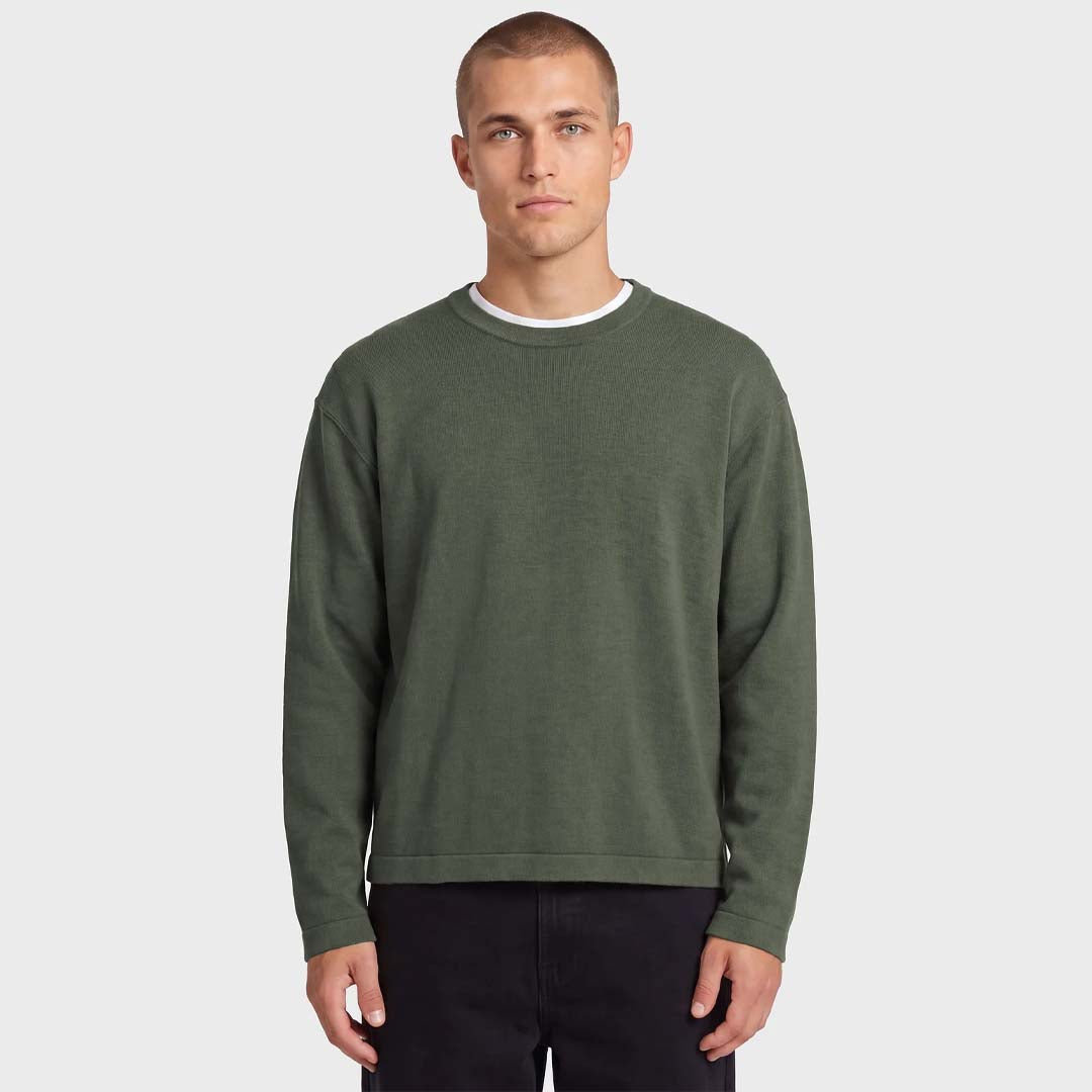 Sampson Knit Crew | Ivy Green