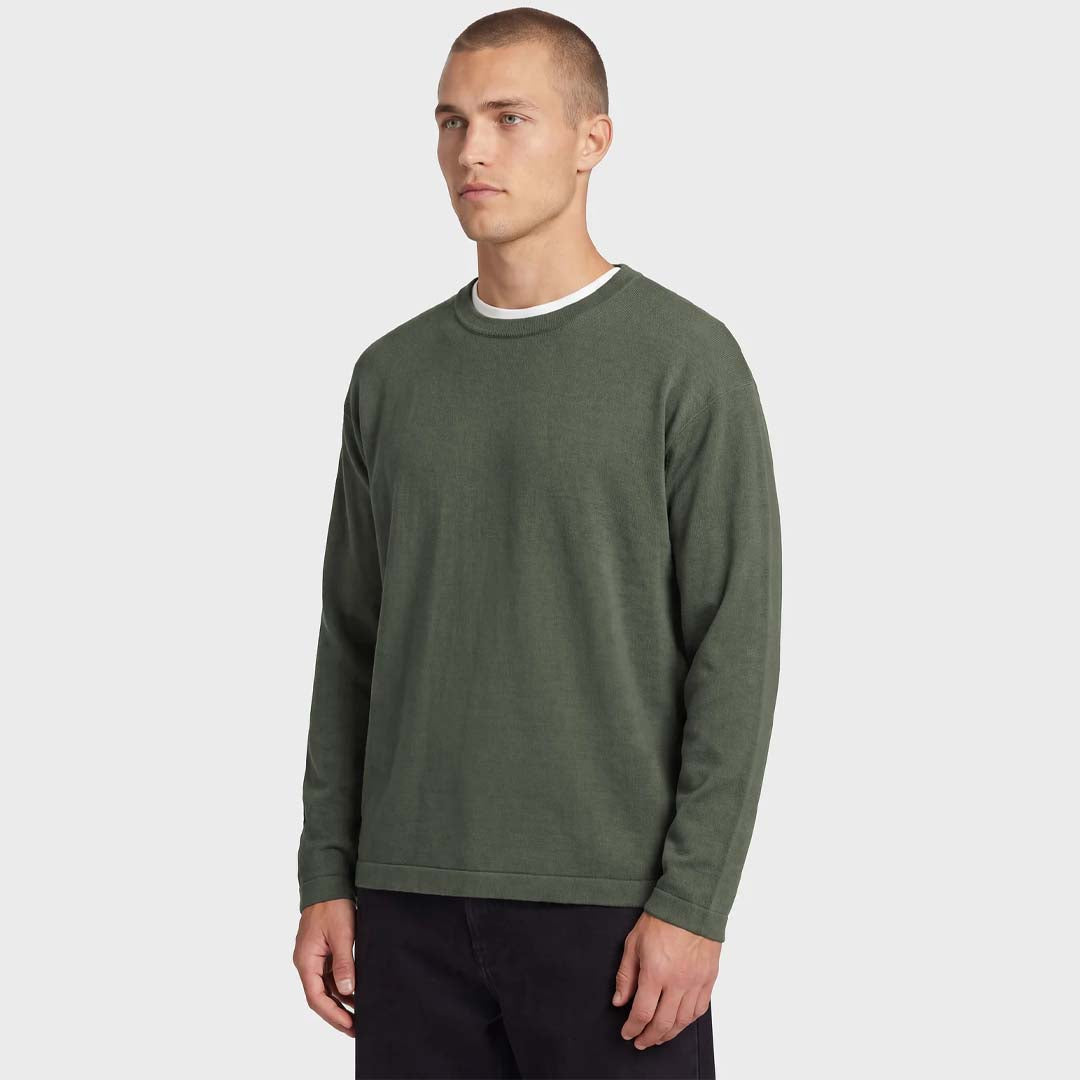 Sampson Knit Crew | Ivy Green