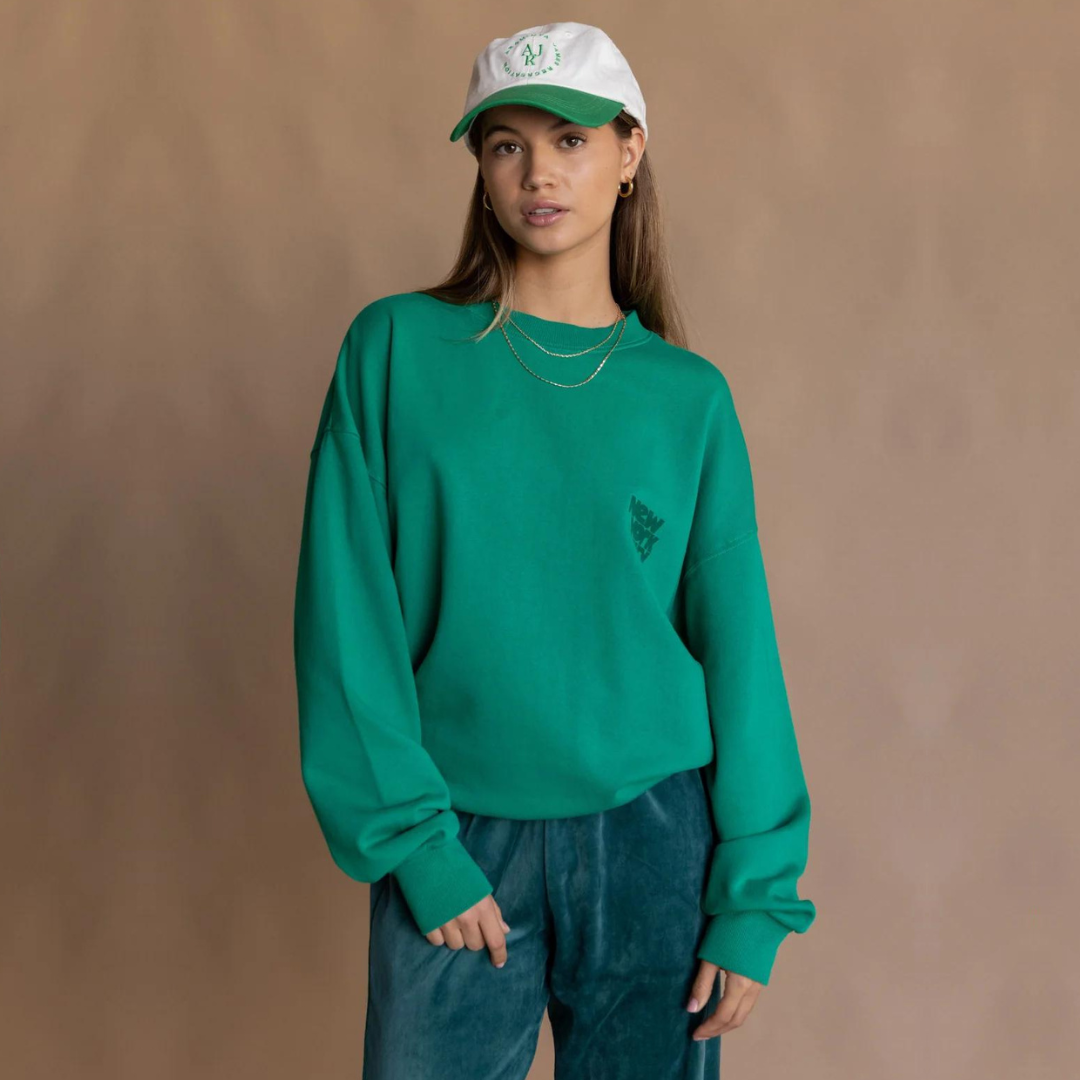 NYC SWEATSHIRT | WASHED IVY