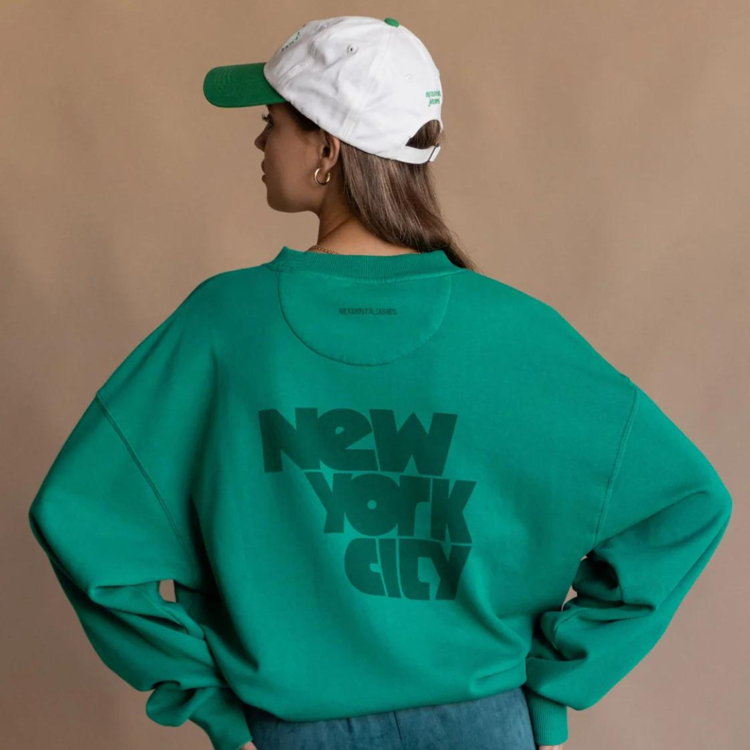 NYC SWEATSHIRT | WASHED IVY