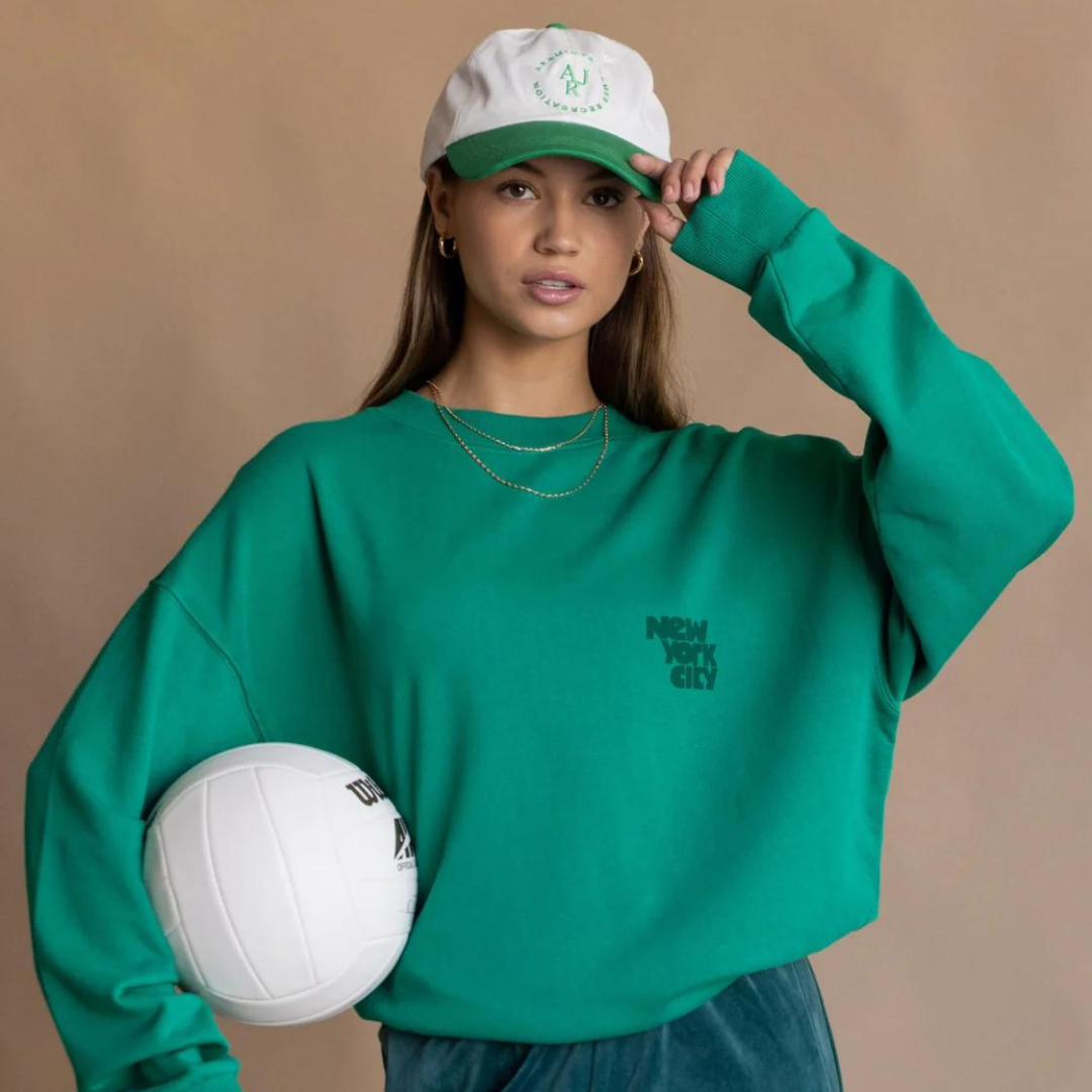 NYC SWEATSHIRT | WASHED IVY