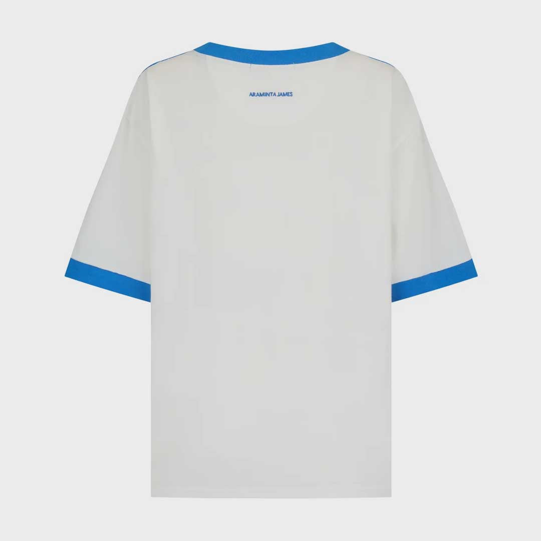 Palma Oversized Tee | Snow