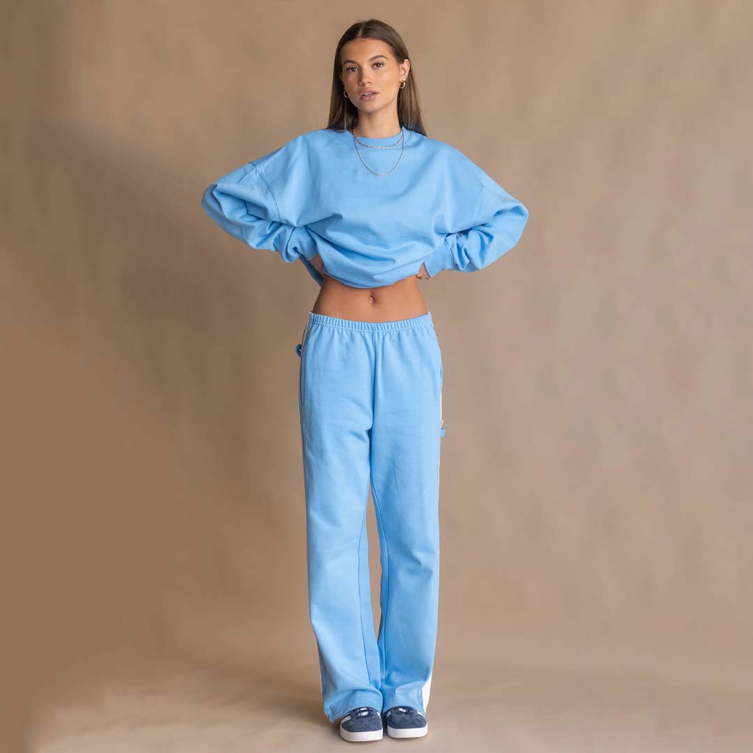 SAINT TROPEX TRACKPANT | PERIWINKLE