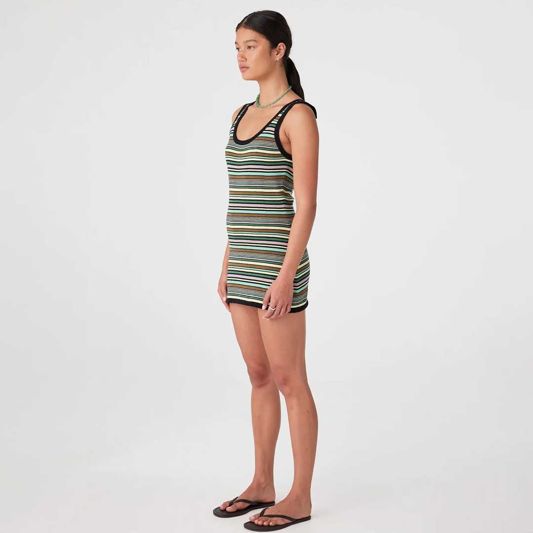 Aimee Dress | Breeze Stripe