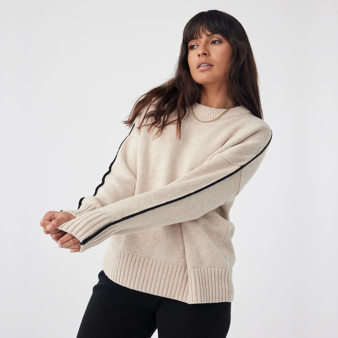 SORA SWEATER | SAND MARLE