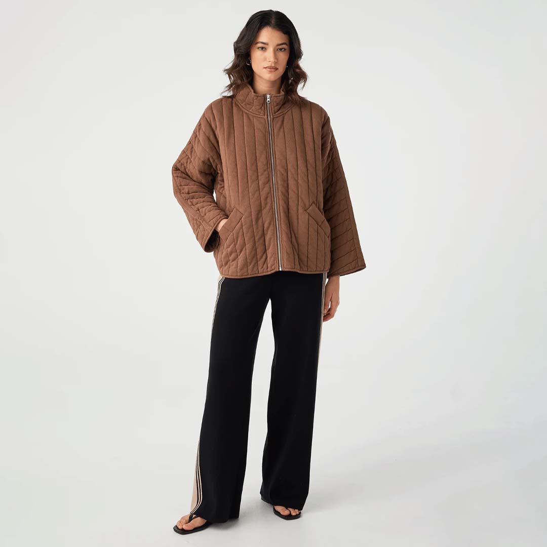 Tessa Jacket | Chocolate