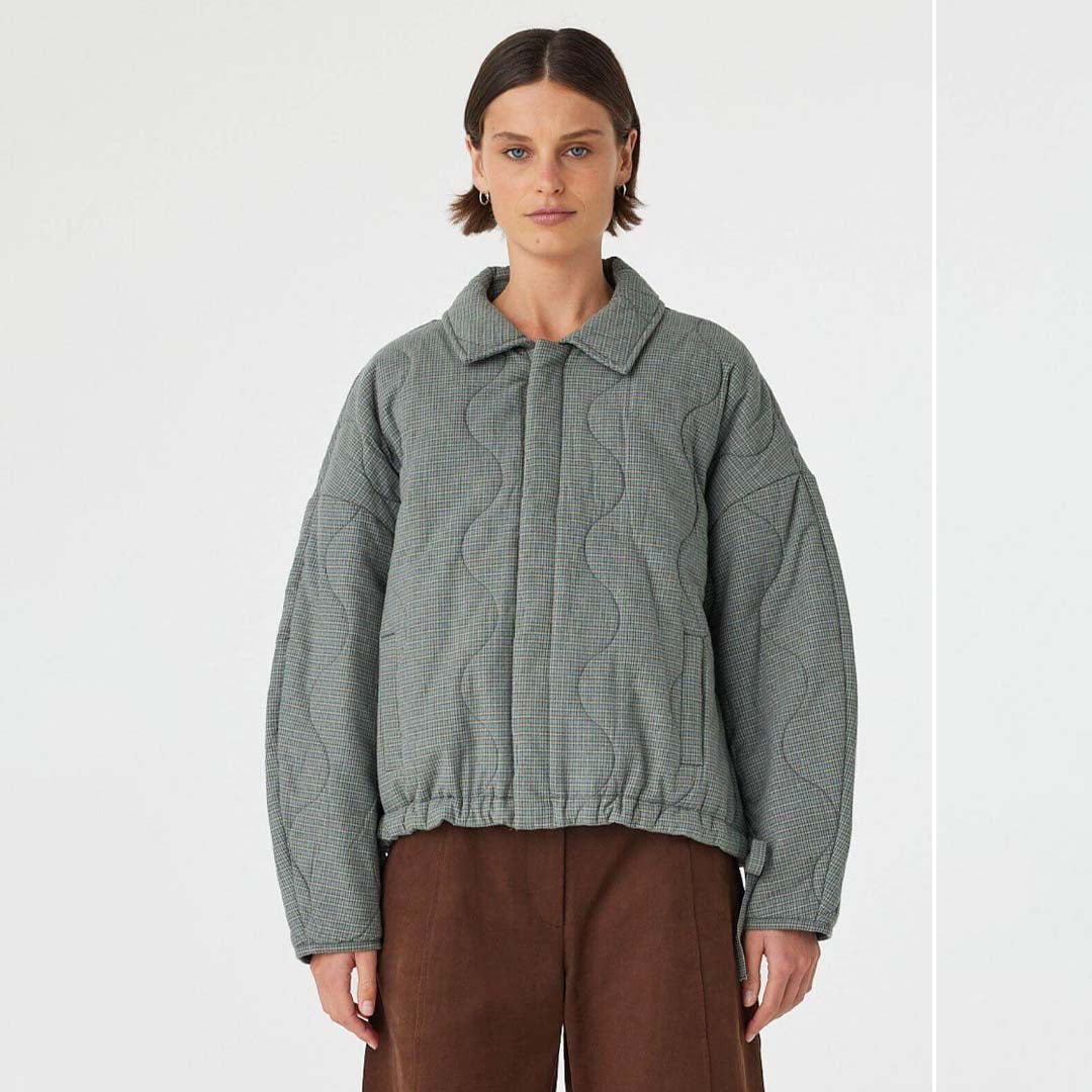 Matteo Jacket | Blue Check