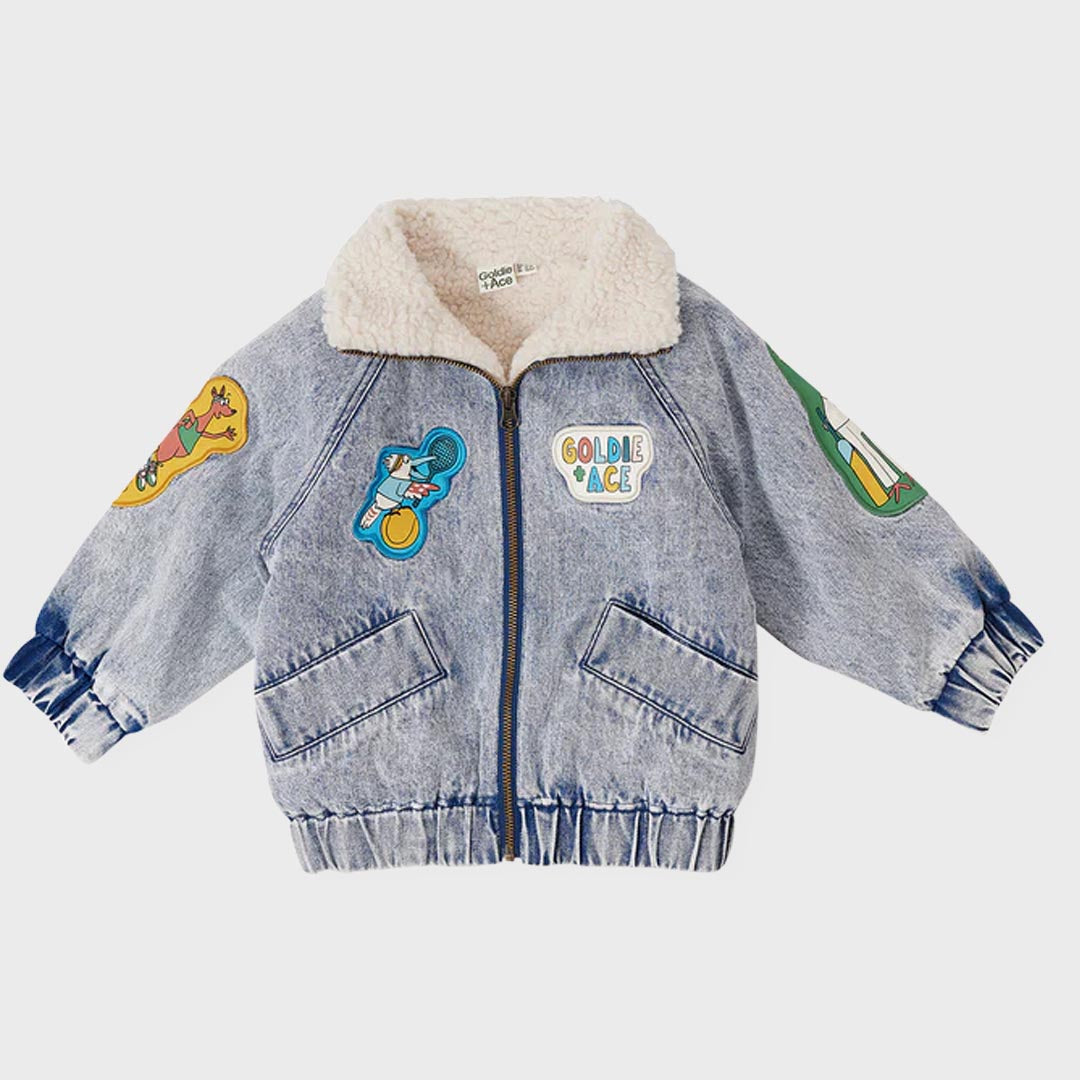 Ari Denim Sherpa Jacket