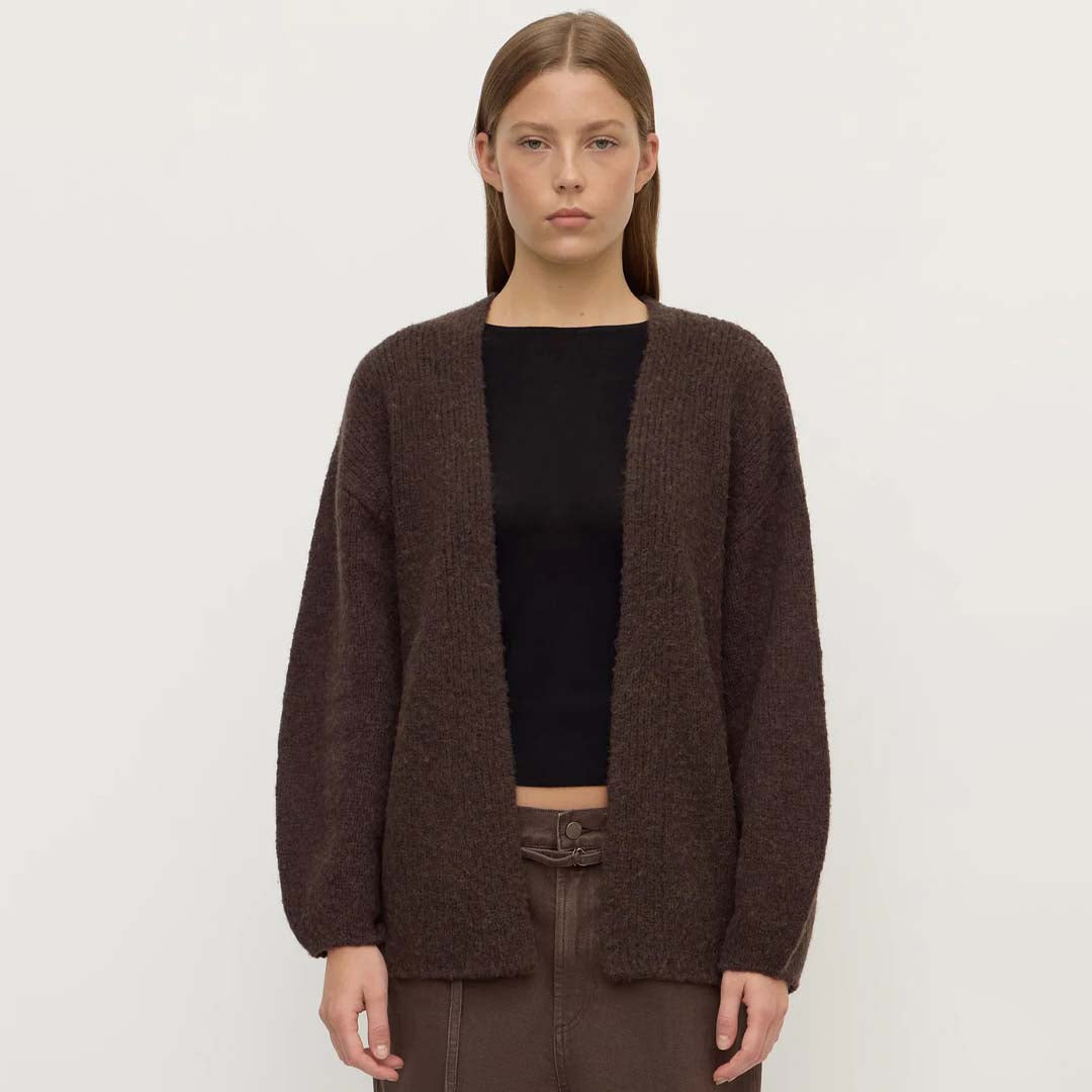 Ariel Knit Cardigan | Dark Chocolate