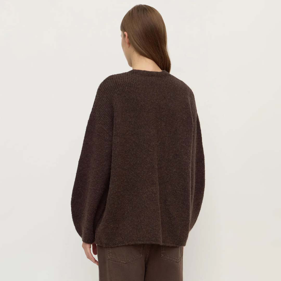Ariel Knit Cardigan | Dark Chocolate