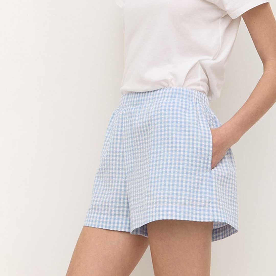 Ainslee Short | Blue Check