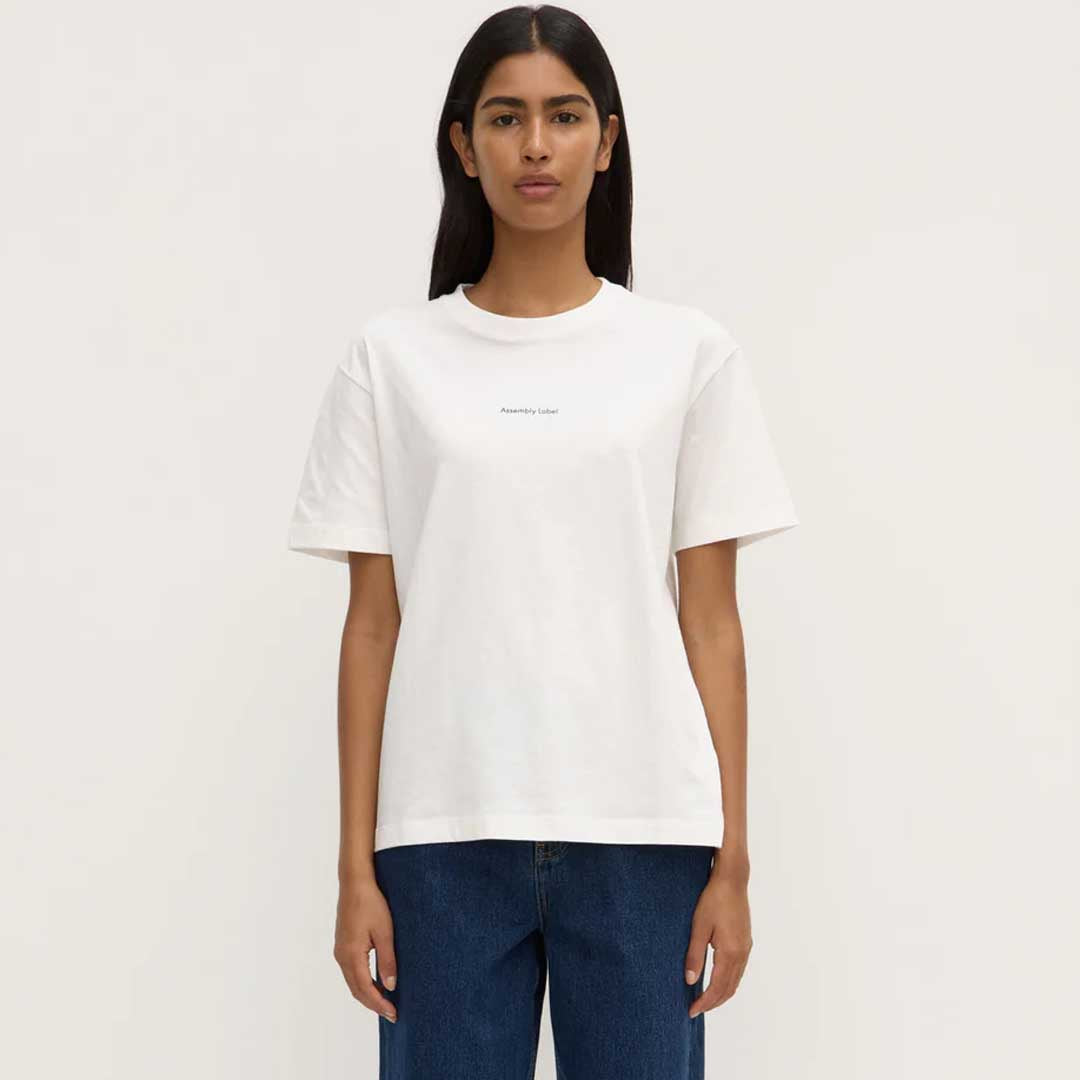 Atelier Logo Tee | Antique White