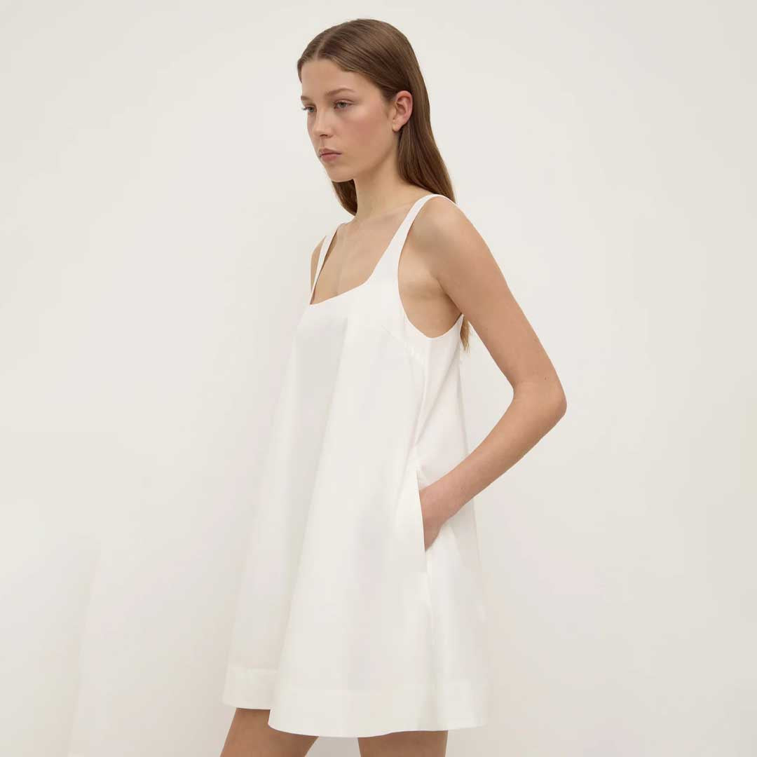Becca Mini Dress | White
