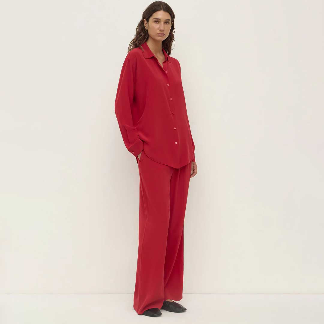 Betty Silk Pant | Mulberry