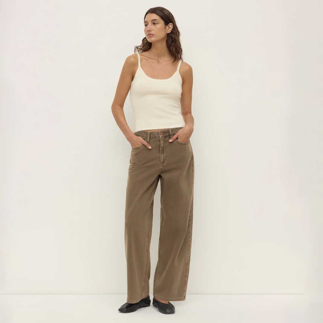 Carina Wool Tank | Cream