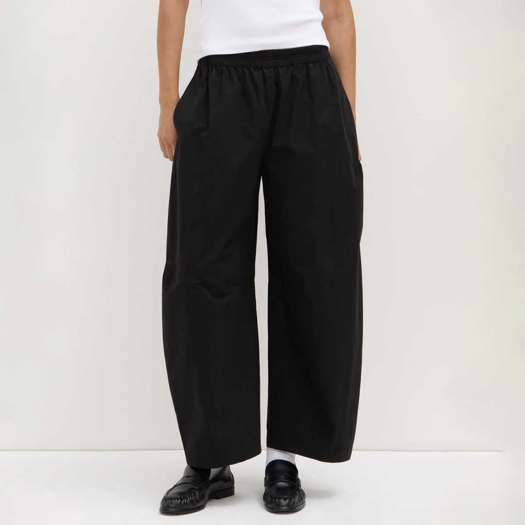Lola Barrel Pant | Black