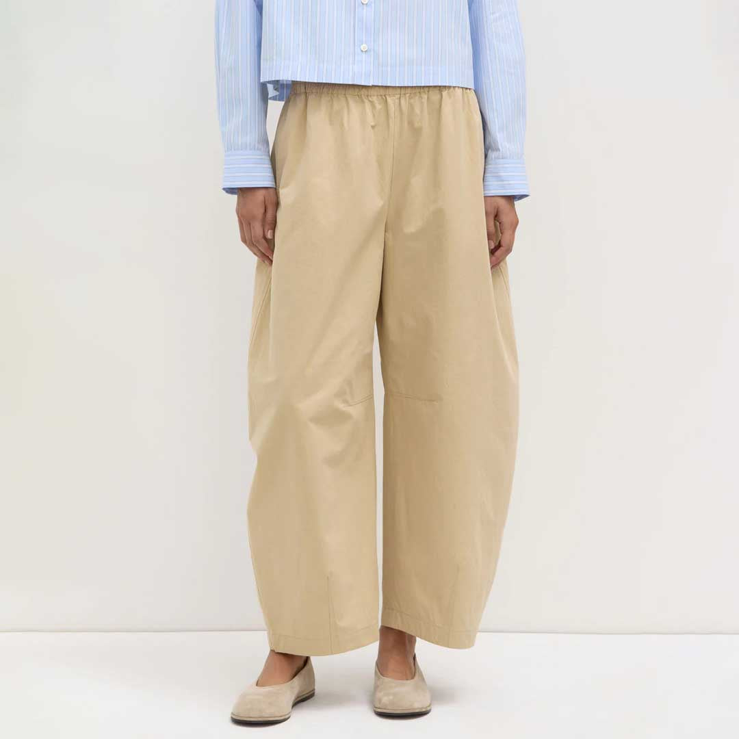 Lola Barrel Pant | Tan