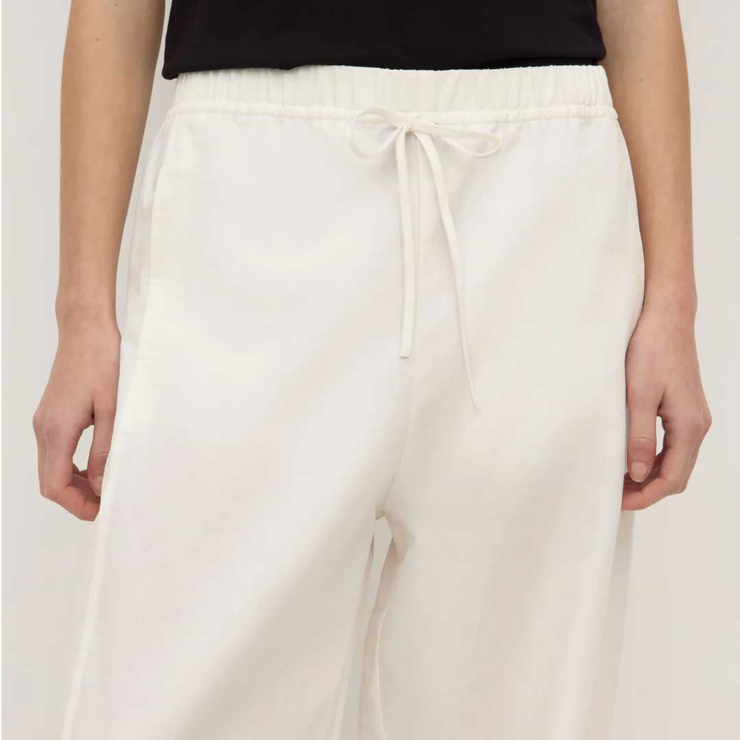 Loxley Linen Pant | White